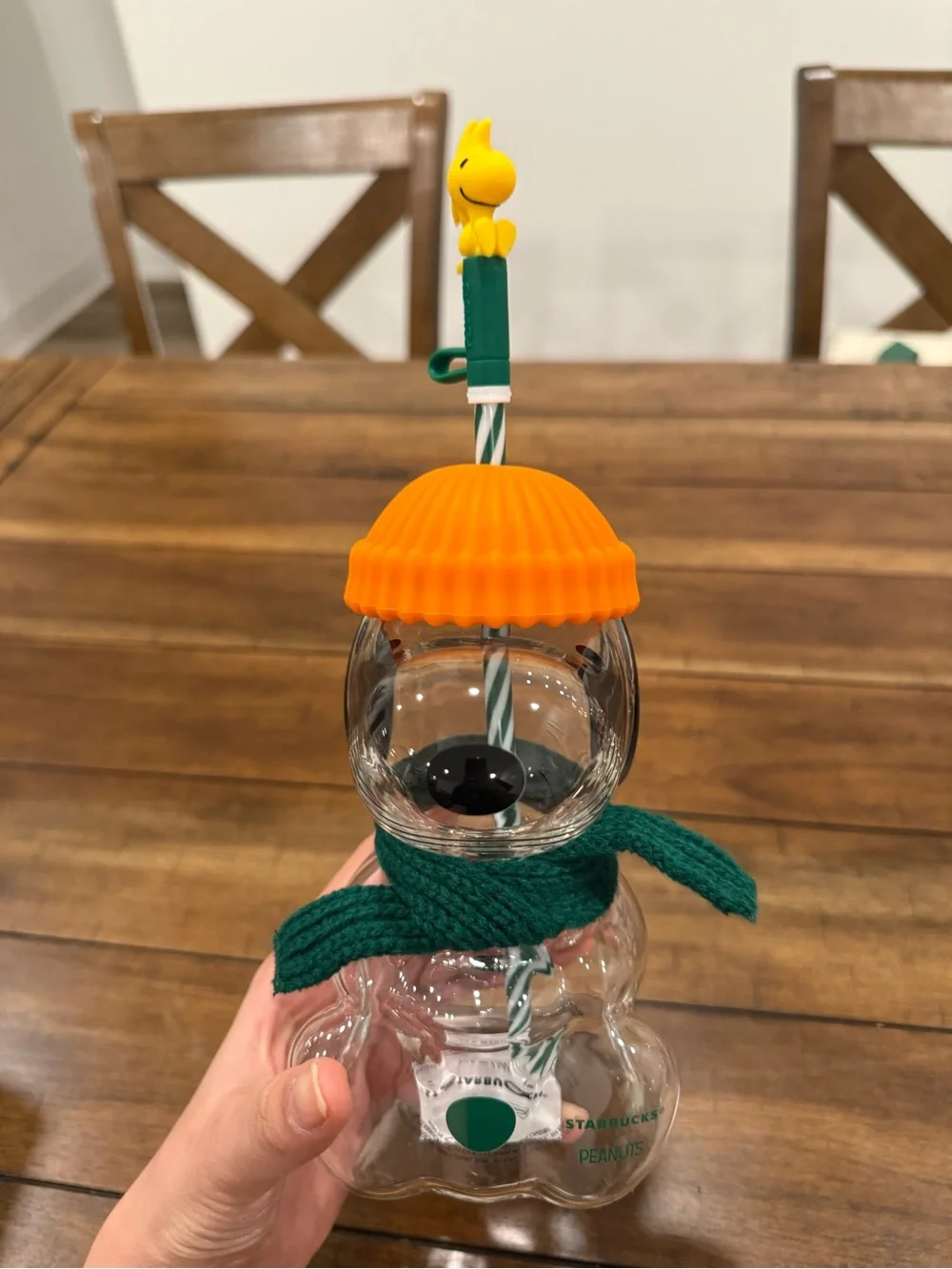 2026 STARBUCKS X PEANUTS SNOOPY GLASS COLD CUP